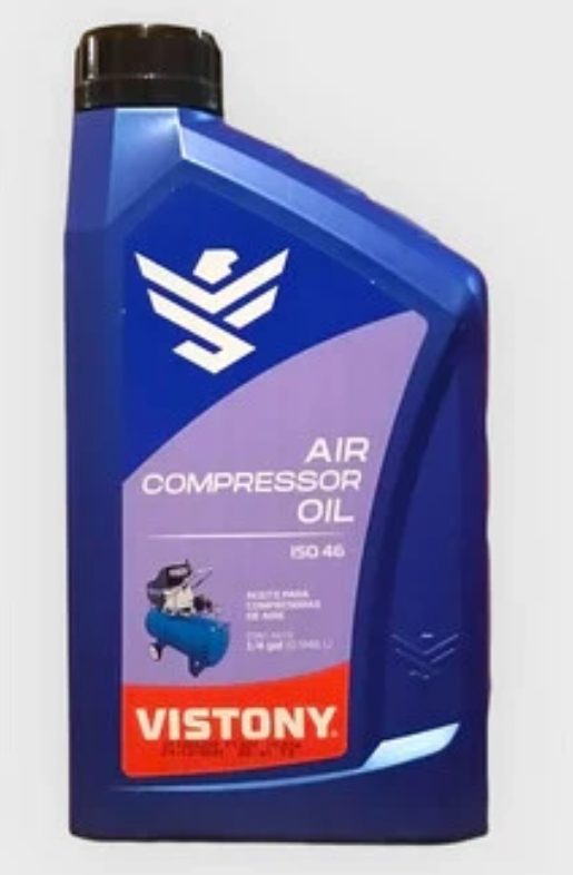 Envase de aceite VISTONY VISTONY COMPRESOIL ISO 46  - QT 946ML grado N/A - Lubricentro Piloto